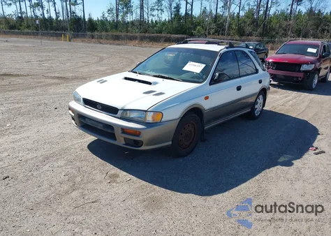 1998 Subaru Impreza Outback Sport from USA, damaged, VIN JF1GF4854WH808484